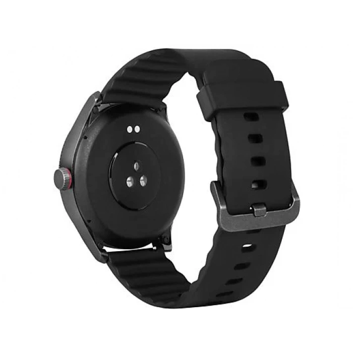 TTEC Tempus 35mm TFT Ekranlı Yuvarlak Metal Kasa Akıllı Saat Siyah