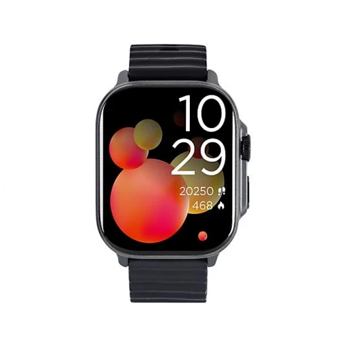 TTEC Tempus 51mm TFT Ekranlı Kare Metal Kasa Akıllı Saat Siyah