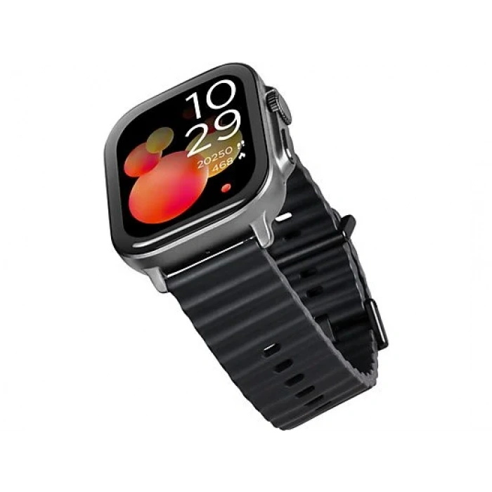 TTEC Tempus 51mm TFT Ekranlı Kare Metal Kasa Akıllı Saat Siyah