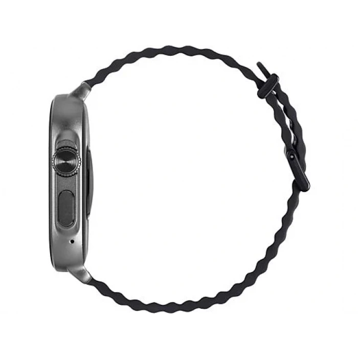 TTEC Tempus 51mm TFT Ekranlı Kare Metal Kasa Akıllı Saat Siyah