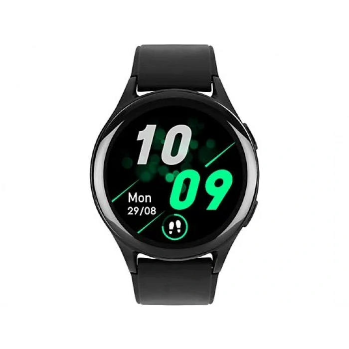 TTEC Tempus Pro 36mm AMOLED Ekranlı Yuvarlak Alüminyum Kasa Akıllı Saat Siyah