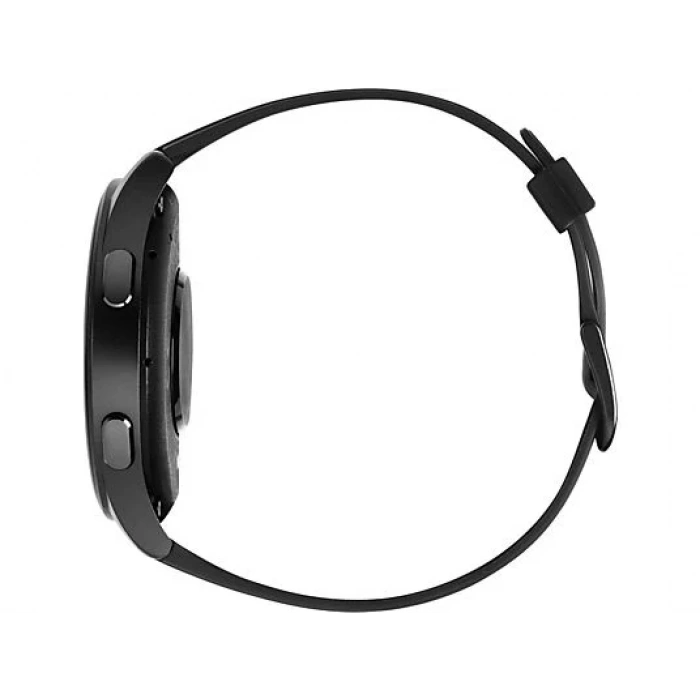 TTEC Tempus Pro 36mm AMOLED Ekranlı Yuvarlak Alüminyum Kasa Akıllı Saat Siyah