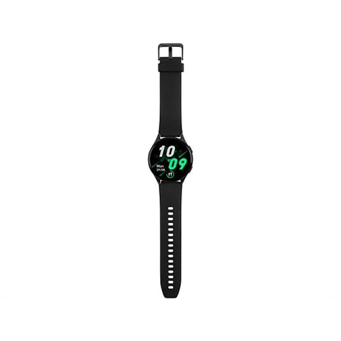 TTEC Tempus Pro 36mm AMOLED Ekranlı Yuvarlak Alüminyum Kasa Akıllı Saat Siyah