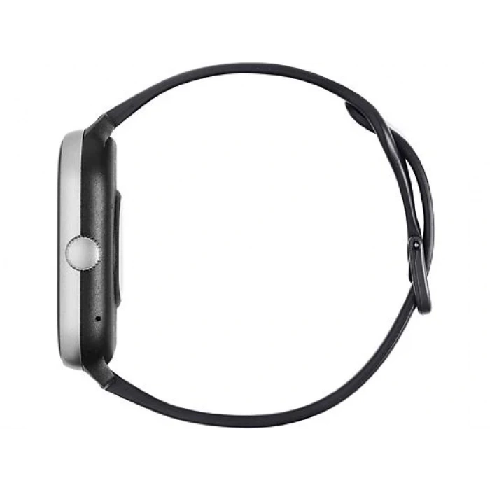 TTEC Tempus Pro 47mm Amoled Ekranlı Kare Plastik Kasa Akıllı Saat Siyah