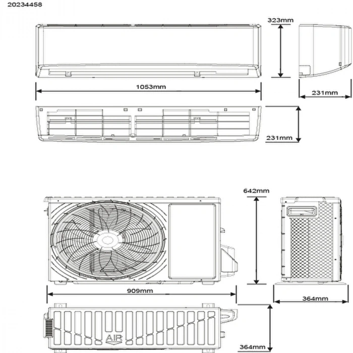 Vestel Vega Plus Inverter G 182 18000 BTU WiFi Klima