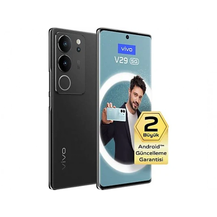 VIVO V29 5G 256 GB Akıllı Telefon Derin Gece Siyahı
