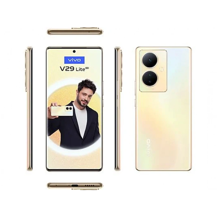 VIVO V29 Lite 5G 256 GB Akıllı Telefon Altın Işıltısı