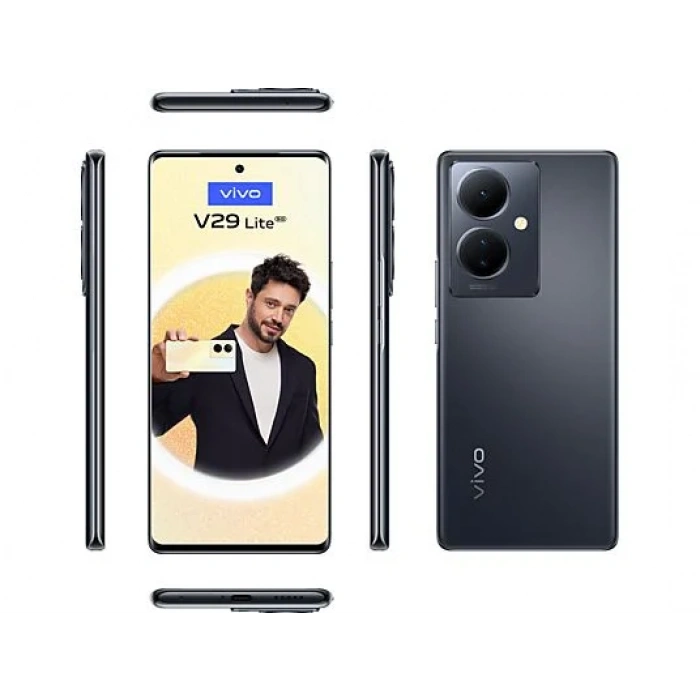 VIVO V29 Lite 5G 256 GB Akıllı Telefon Siyah Elmas Işıltısı