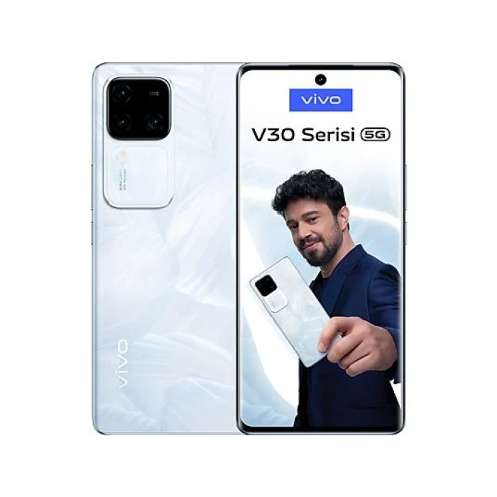 VIVO V30 5G 12/256 GB Akıllı Telefon Beyaz Çiçek