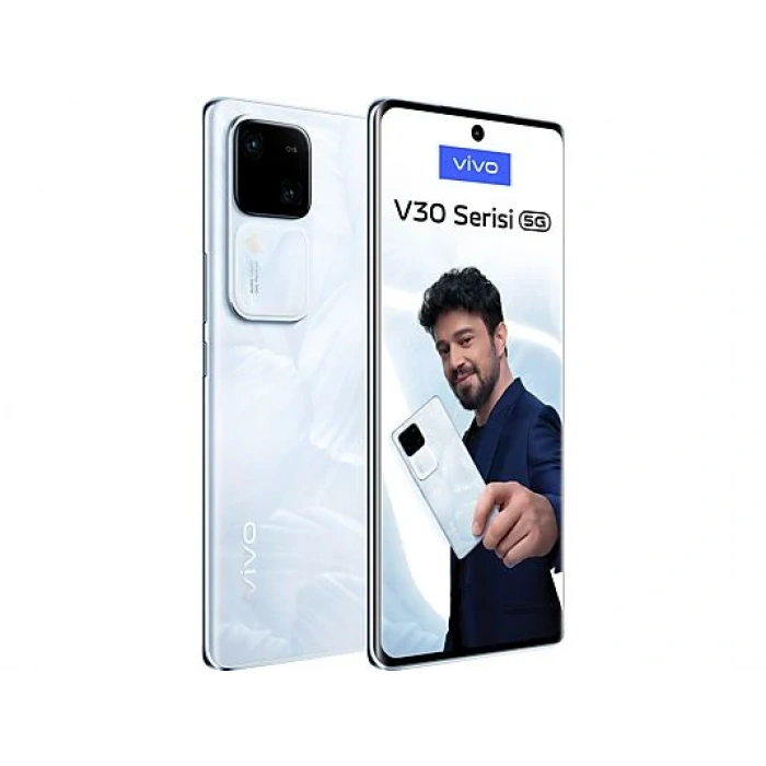 VIVO V30 5G 12/256 GB Akıllı Telefon Beyaz Çiçek