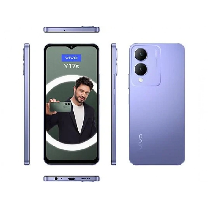VIVO Y17S 4/128GB Akıllı Telefon Işıltılı Mor