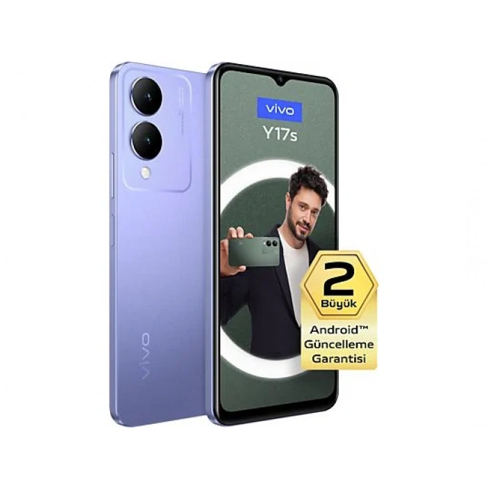 VIVO Y17S 4/128GB Akıllı Telefon Işıltılı Mor