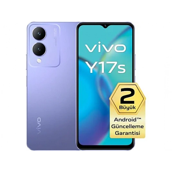 VIVO Y17S 6/128GB Akıllı Telefon Işıltılı Mor