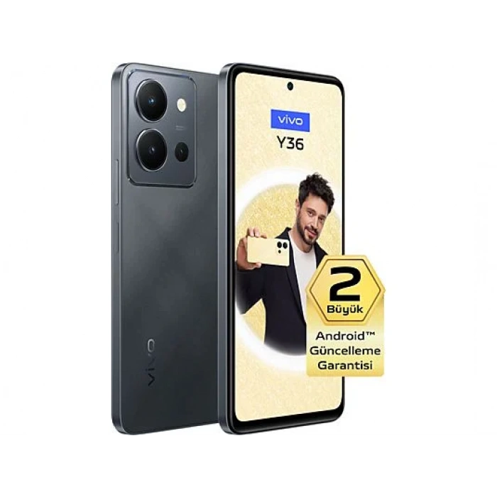 VIVO Y36 128 GB Akıllı Telefon Meteor Siyahı