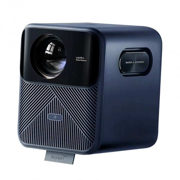 WANBO Mozart 1 Pro Android TV L1 Lisanlı Projeksiyon Cihazı Koyu Mavi