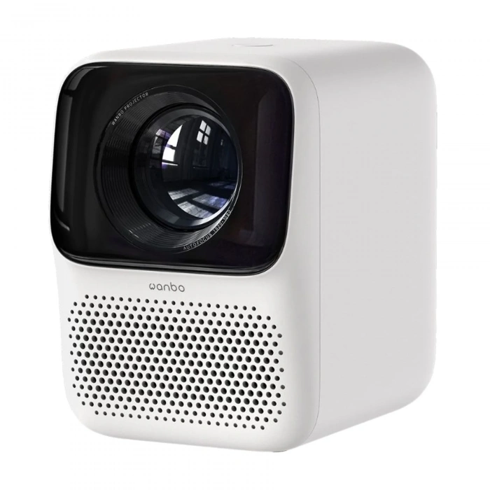 WANBO T2 Max Yeni Android 450 ANSI Autofocus Projeksiyon Cihazı Kar Beyazı