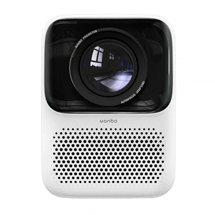 WANBO T2 Max Yeni Android 450 ANSI Autofocus Projeksiyon Cihazı Kar Beyazı