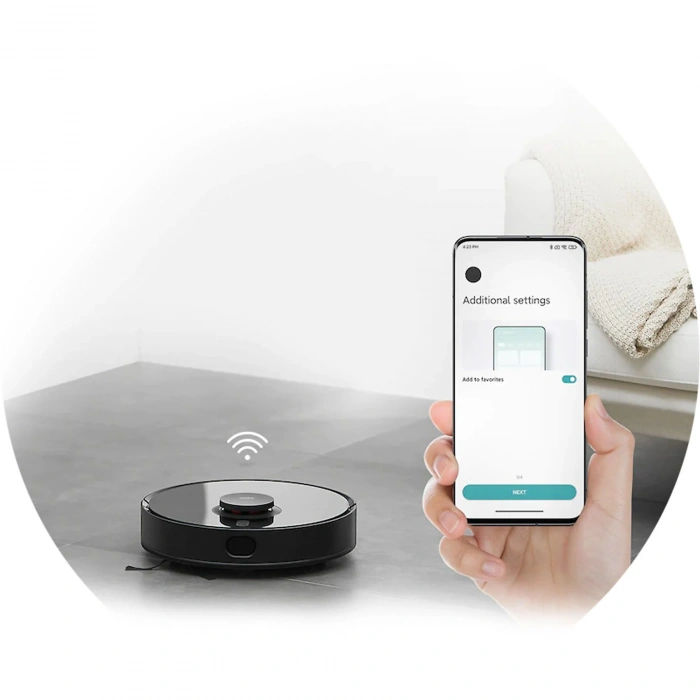 XIAOMI Mi Robot Vacuum S10T Robot Süpürge ve Paspas Siyah