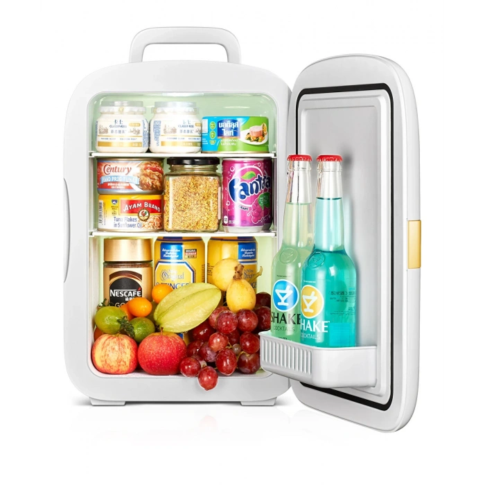 Yui K22 Dokunmatik LED Ekranlı Araç ve Ev Tipi 22 Litre Taşınabilir Mini Buzdolabı