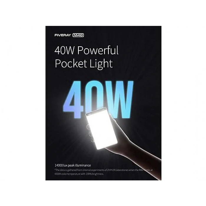 ZHIYUN Fiveray M40 40 W LED Işık