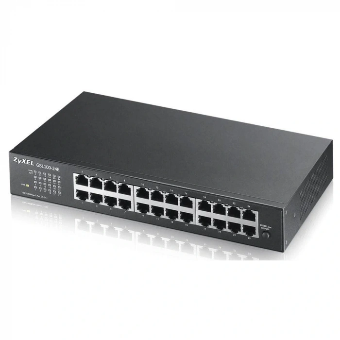 Zyxel GS1100-24E 24Port 10/100/1000 Gigabit Switch