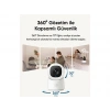 ANKER Eufy Security C220 360 Derece Dönebilen Kızılötesi Gece Görüşlü IP Kamera