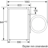 BOSCH WAN24180TR A Enerji Sınıfı 8 kg 1200 Devir Çamaşır Makinesi Beyaz