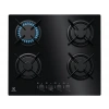 ELECTROLUX EGT6242NVK SET-2 Cam Ankastre Gazlı Ocak Siyah