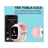 HAVIT KW11 4G Görüntülü Görüşmeli Akıllı Çocuk Saati Pembe