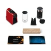 NESPRESSO D35 Essenza Mini Kırmızı Kahve Makinesi ve Süt Köpürtücü Aksesuar