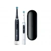 ORAL B iO 5 2'li Şarjlı Diş Fırçası Seti + Seyahat Kabı Siyah Beyaz