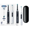 ORAL B iO 5 2'li Şarjlı Diş Fırçası Seti + Seyahat Kabı Siyah Beyaz