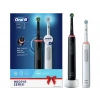 ORAL B Pro 3900 Şarjlı Diş Fırçası 2'li Avantaj Paketi Siyah&Beyaz