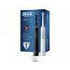 ORAL B Pro 3900 Şarjlı Diş Fırçası 2'li Avantaj Paketi Siyah&Beyaz