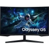 SAMSUNG Odyssey G5 LS32CG552EUXUF 32 inç QHD 1ms 165Hz Freesync HDR10 VA Kavisli Gaming Monitör Siyah