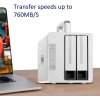 TerraMaster TD2-Thunderbolt3 2 Disk Yuvalı DAS Cih