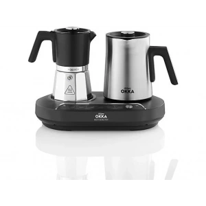 ARZUM OK0027 Okka Rich Moka Pot İtalyan ve Türk Kahve Makinesi
