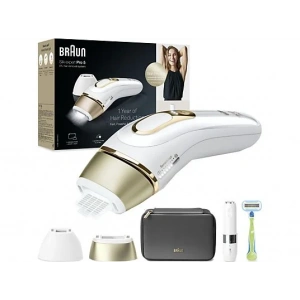 BRAUN PL5146 IPL Silk·Expert Pro 5 2 Başlıklı 400.000 Atımlı Lazer Epilasyon Cihazı Beyaz Gold