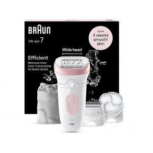BRAUN SE 7060 Silk-Épil 7 Islak ve Kuru Kalıcı Pürüzsüz Cilt Epilasyon Cihazı
