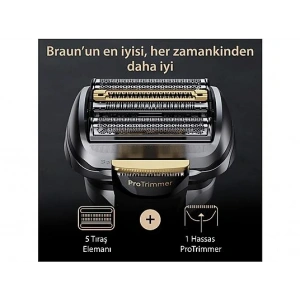 BRAUN Series 9 Pro 9527S Islak Kuru Tıraş Makinesi Gümüş