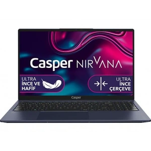 CASPER X600.1235-8E00T-M-F/ Intel Core i5 1235U/ 8 GB Ram/ 500 GB SSD/ 15.6/ W11 Laptop Gece Mavisi