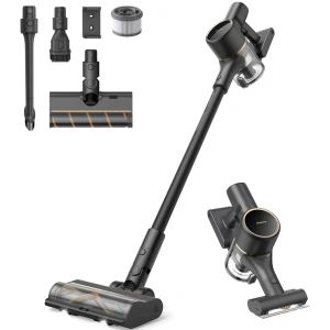 DREAME R10 Pro Akülü Şarjlı Dikey Süpürge Siyah