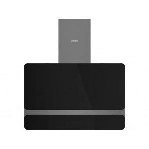 FERRE D080 Çift Camlı Plane Dokunmatik Davlumbaz Siyah