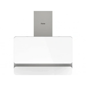 FERRE D081 Çift Camlı Plane Dokunmatik Davlumbaz Beyaz