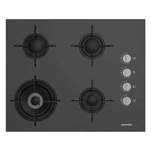 GRUNDIG GIGL 622410 GR Woklu Ankastre Cam Ocak Gri