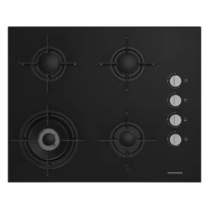 GRUNDIG GIGL 622410 Woklu Ankastre Cam Ocak Siyah