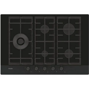 HAIER HAVG7WL4HB Ankastre Ocak Siyah