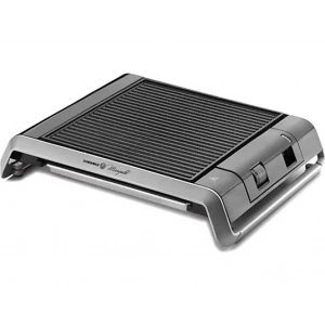 KORKMAZ A 333-02 Mangalet BBQ Granit Grill Elektrikli Izgara Siyah