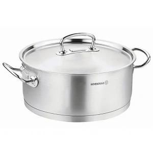 KORKMAZ A1171 Proline 28X12 Kısa Tencere Satin