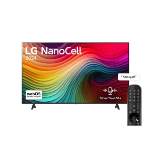 LG 65NANO81T6A 65 inç 165 Ekran Uydu Alıcılı 4K Smart TV AI Sihirli Kumanda HDR10 webOS24 2024 NanoCell TV